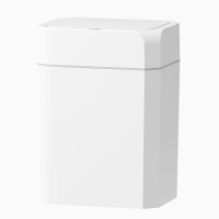 Plastic sensing intelligent garbage bin