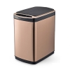 rectangle butterfly open trash can 4