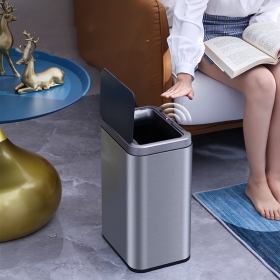 Waterproof Ozone Sterilization Large Capacity Smart Sensor Trash Can