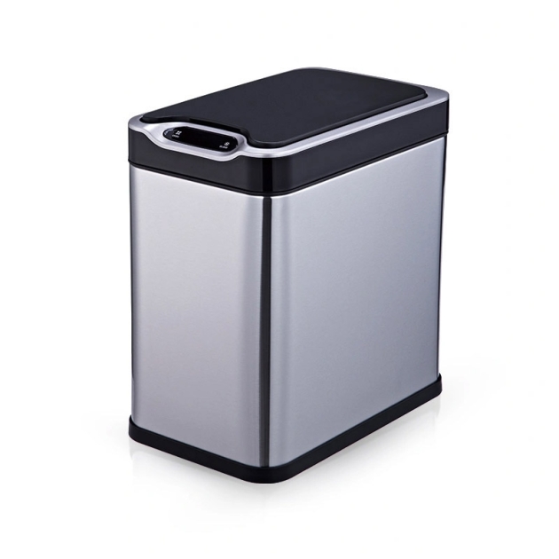 Small Rectangle Automatic Sensor Trash Can Dustbin-4