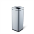 Stainless steel hotel square waste paper basket garbage bin