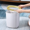 Nordic simple style thickened striped waste paper trash can