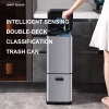 Double-Layer Pull-Out Classified Smart Trash Can