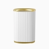 Nordic simple style thickened striped waste paper trash can