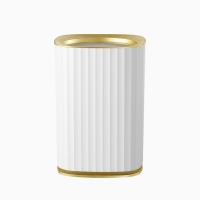 Nordic simple style thickened striped waste paper trash can