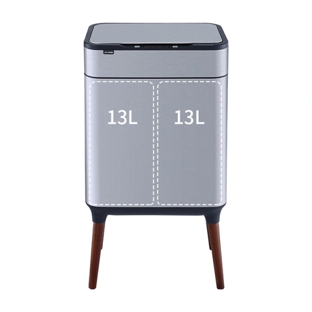 JAH 13L High Foot Induction Garbage Bin 2