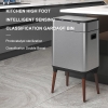 Kitchen high foot intelligent sensing classification garbage bin