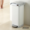 Stainless steel waterproof automatic packing foot trash can 3