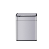 Stainless steel kitchen sensor garbage bin