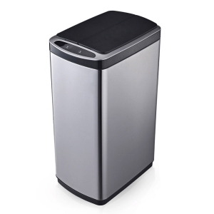 Rectangle Butterfly Open Trash Can