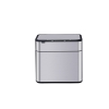 Stainless steel kitchen sensor garbage bin