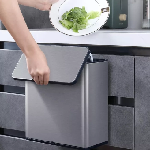 In-cabinet Trash Can