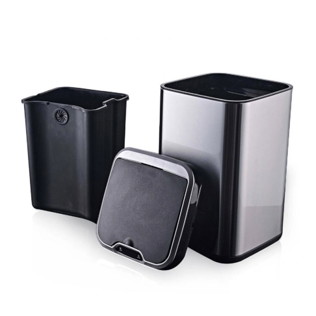 JAH sensor trash can with sanitizing 4