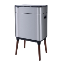 Kitchen high foot intelligent sensing classification garbage bin