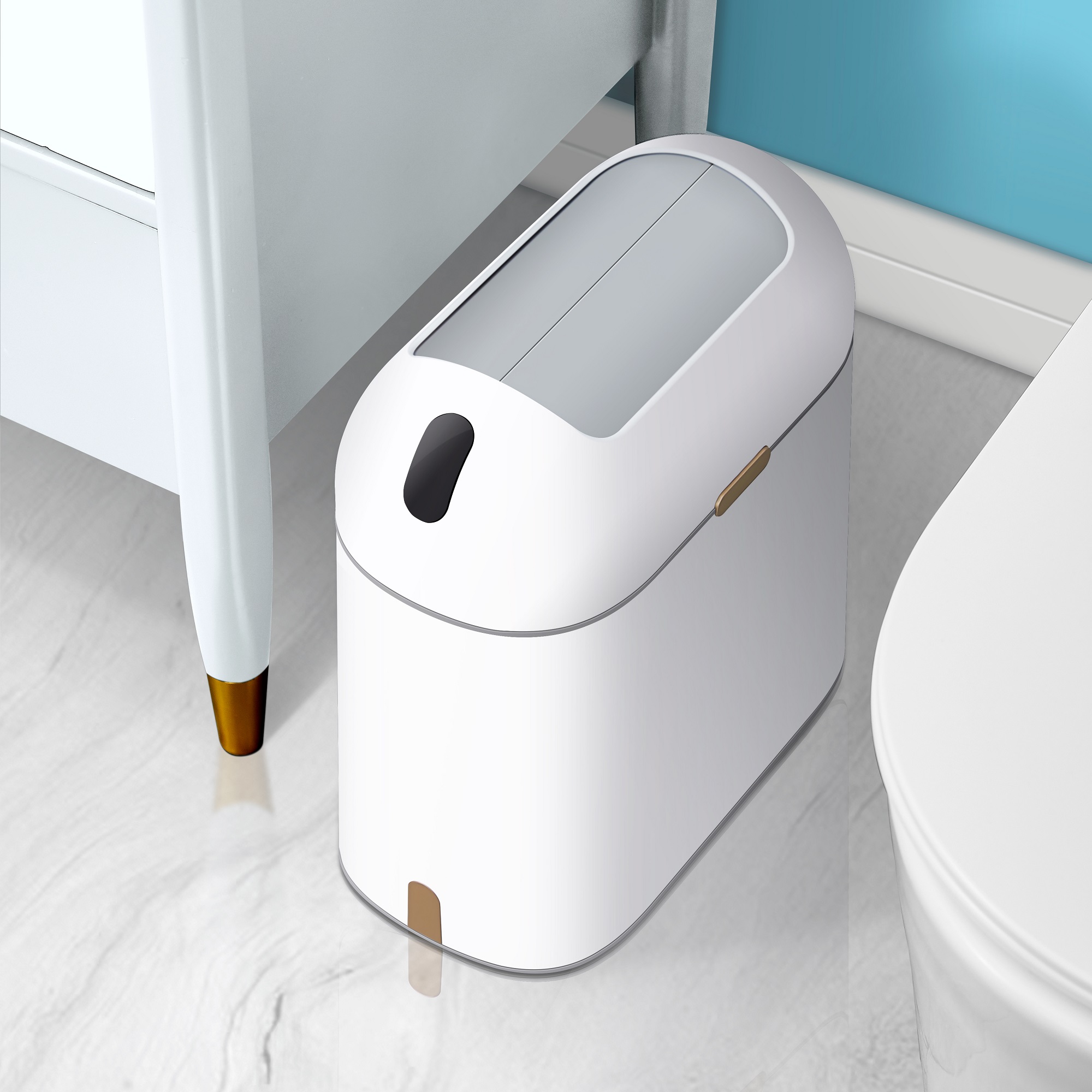 How to choose a bathroom trash can?